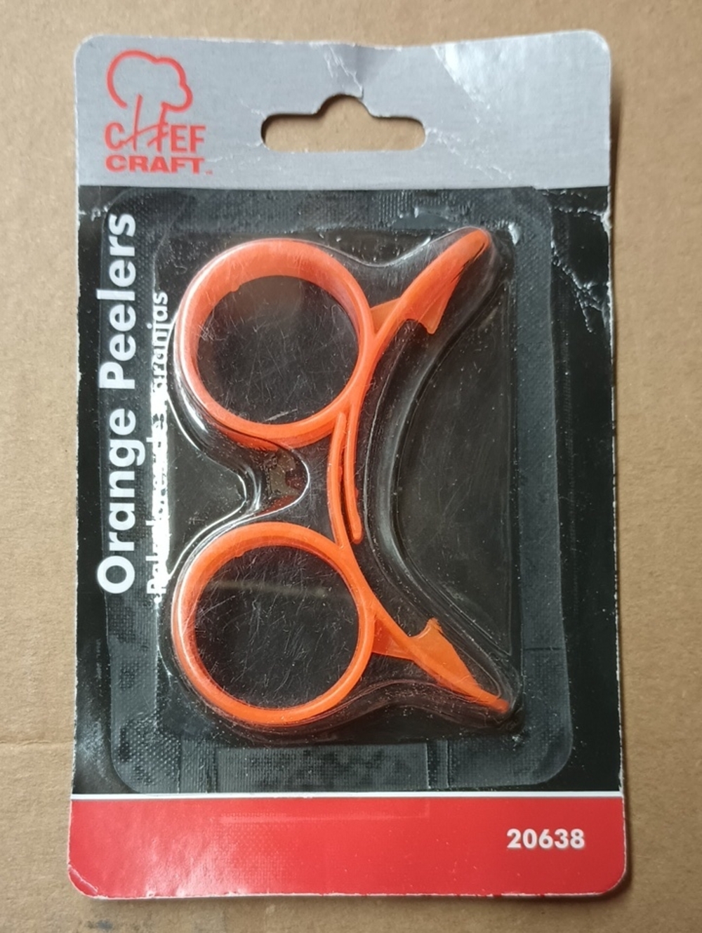 #.    Chef Craft Orange Peelers 20638.